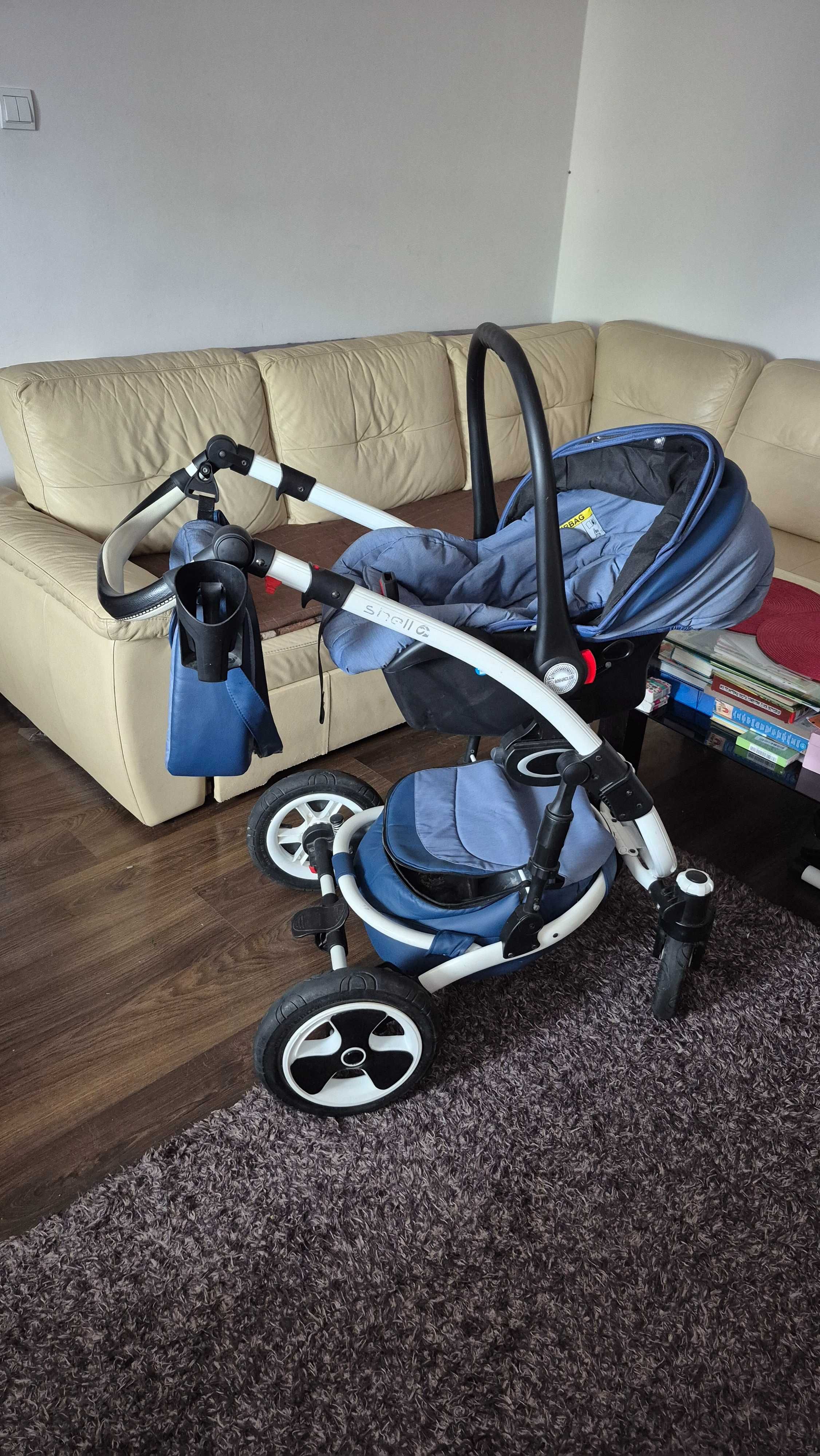 Sprzedam wózek 3w1 babyactive shell prestige