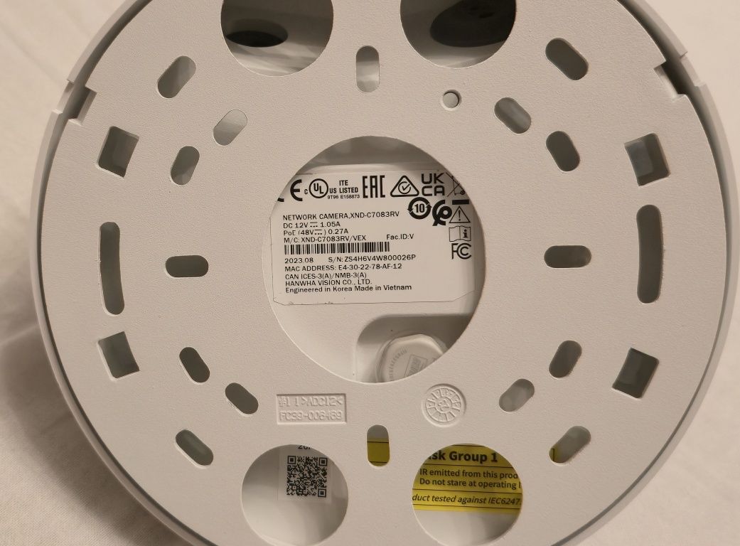 Kamera Hanwha Vision XND-C7083RV