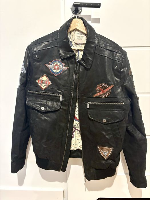 Kurtka męska skórzana Ochnik