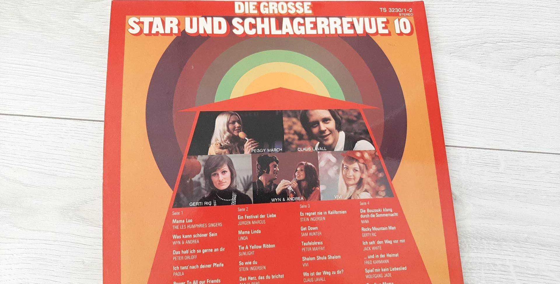 Die Grosse Star und Schlagerrevue 10 (1973) - płyta winylowa