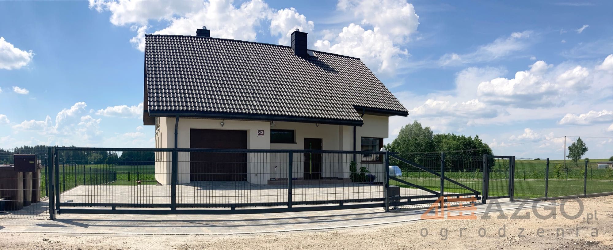 Panele ogrodzeniowe Panel 2D 3D siatkowe płot podmurówka słupki