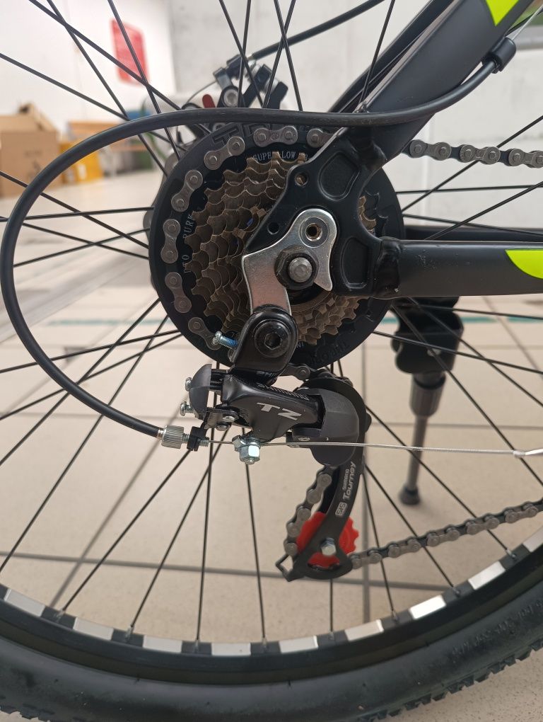 NOWY Rower MTB aluminiowy 27,5" cala osprzęt Shimano Góral tarcze