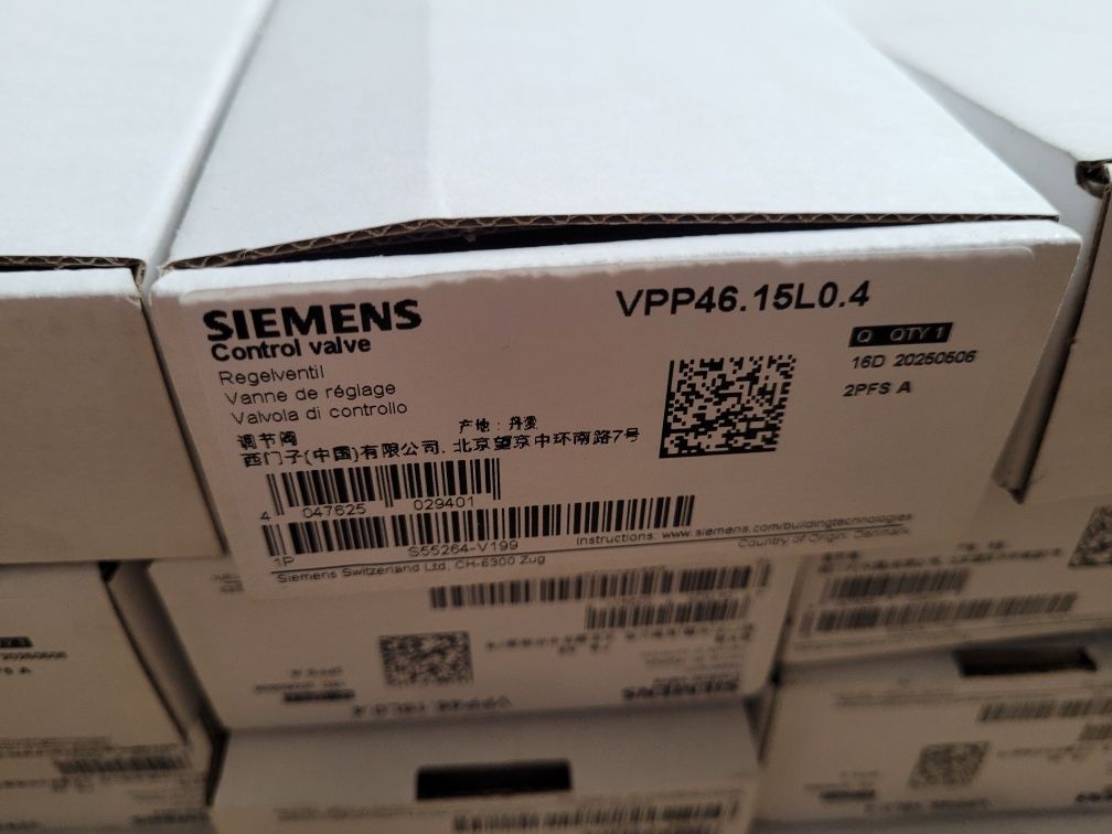 Zawór Siemens 20szt vpp46. 15L0.4