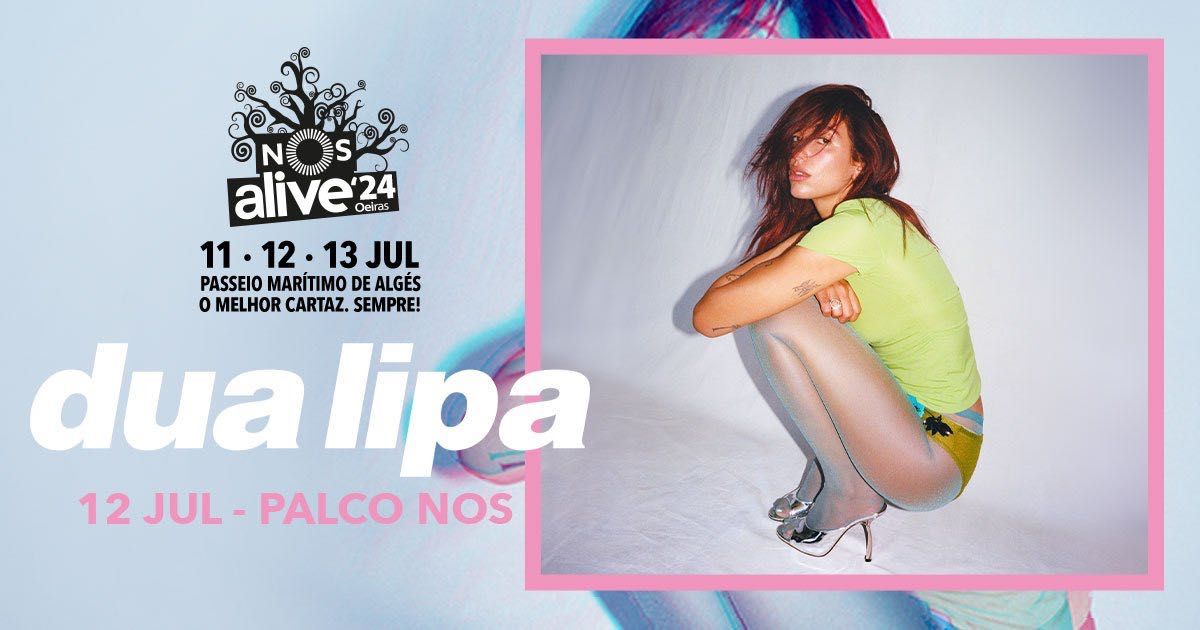 Dois Bilhetes NOS Alive | 12 de Julho