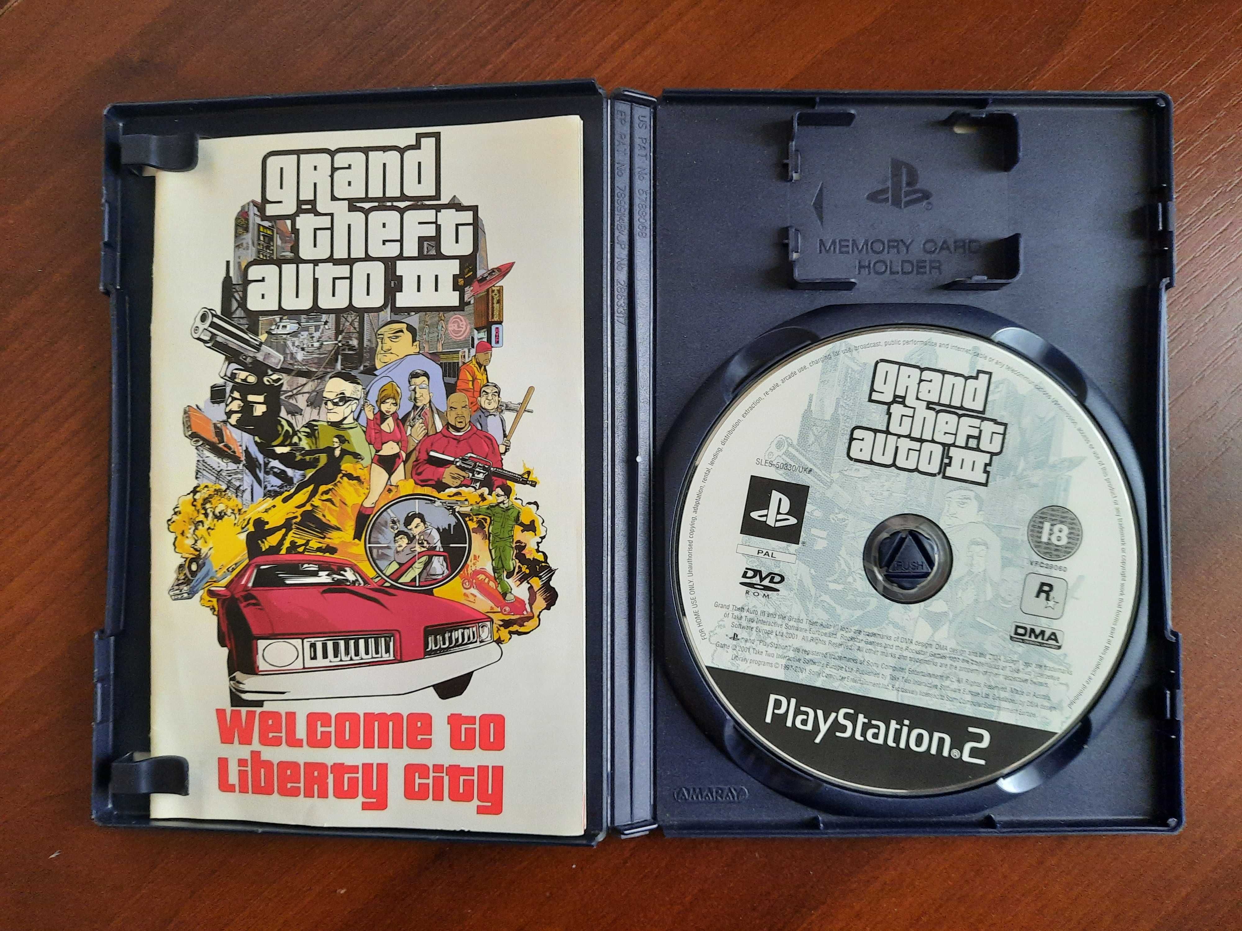 Grand Theft Auto III GTA 3 PS2