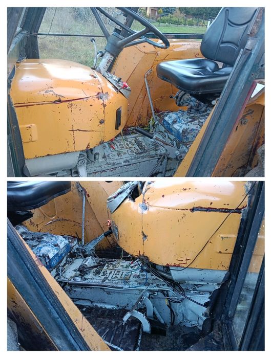 Ursus C360 3P Perkins Nowy silnik /Opony Kabat Kabina Transport