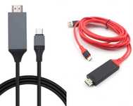 Кабель переходник 2м USB type C на HDMI для MacBook др конвертер USBC