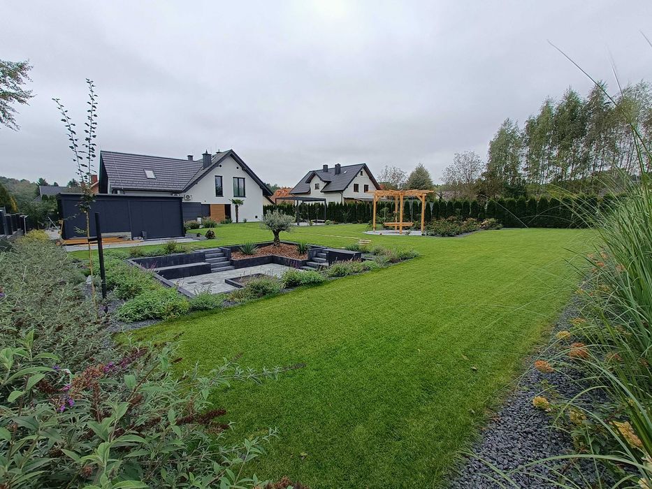 Zakładanie terenów zielonych oraz dachów zielonych