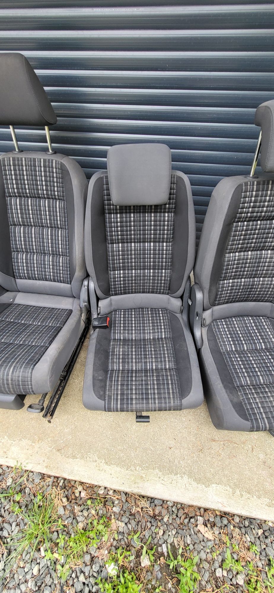Komplet foteli VW touran cross 2011 rok 1t3 lift