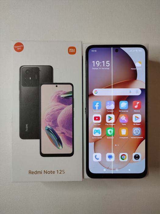 Xiaomi redmi note 12s, 8/256Gb