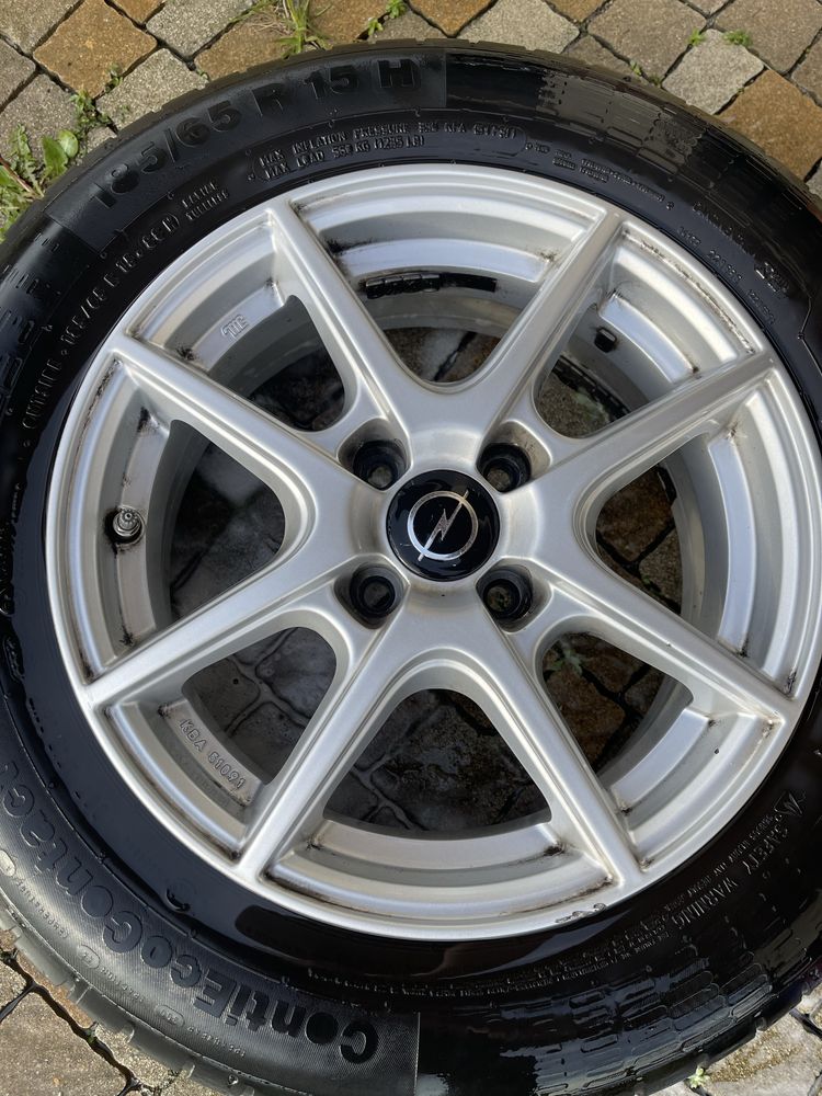 4  x Alufelgi Anzio 15” +opony Opel