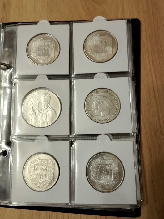 Moneta żołnierze mapka olimpiada. Monety PRL - srebro