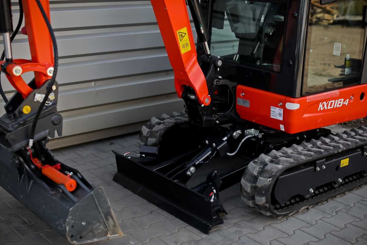 Wynajem minikoparka koparka Kubota KX 18 1,8t wynajem narzędzi