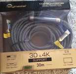 Kabel HDMI Gold 30m 4K ze wzmacniaczem Skymaster