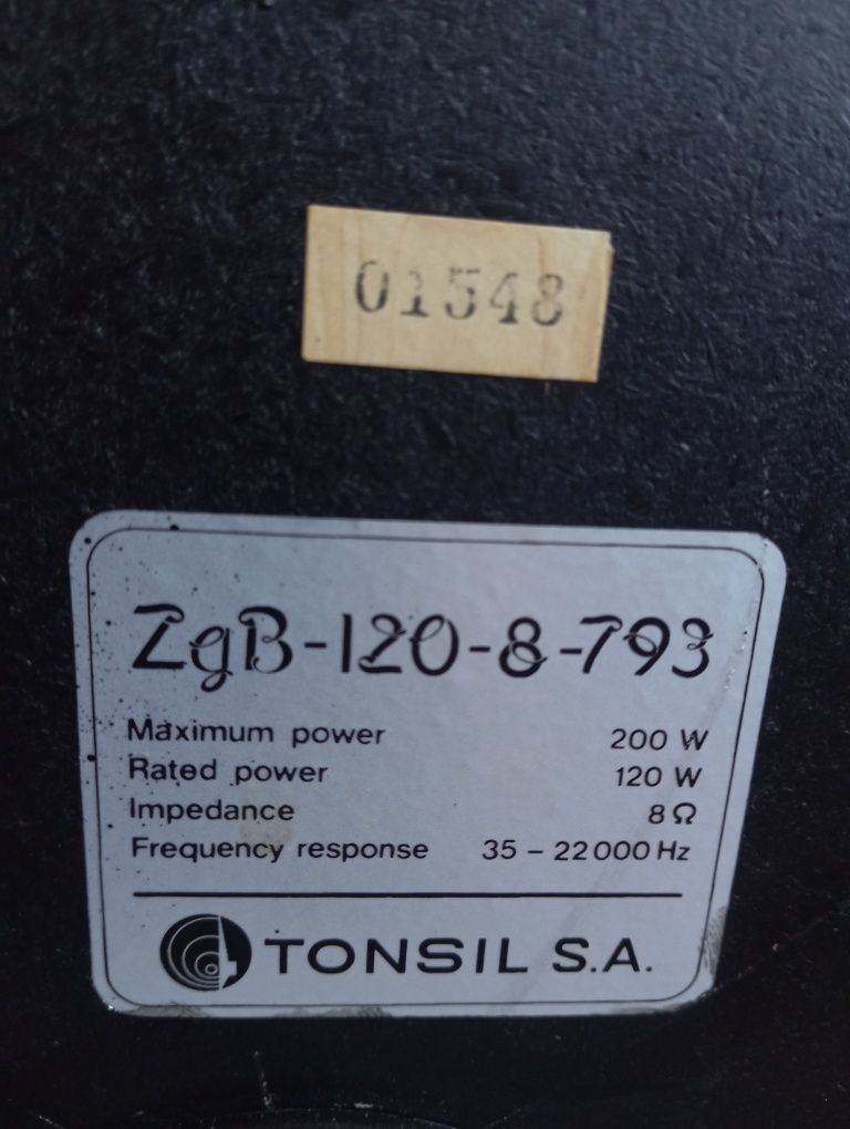 Kolumny Tonsil New mildton 200  stan bdb