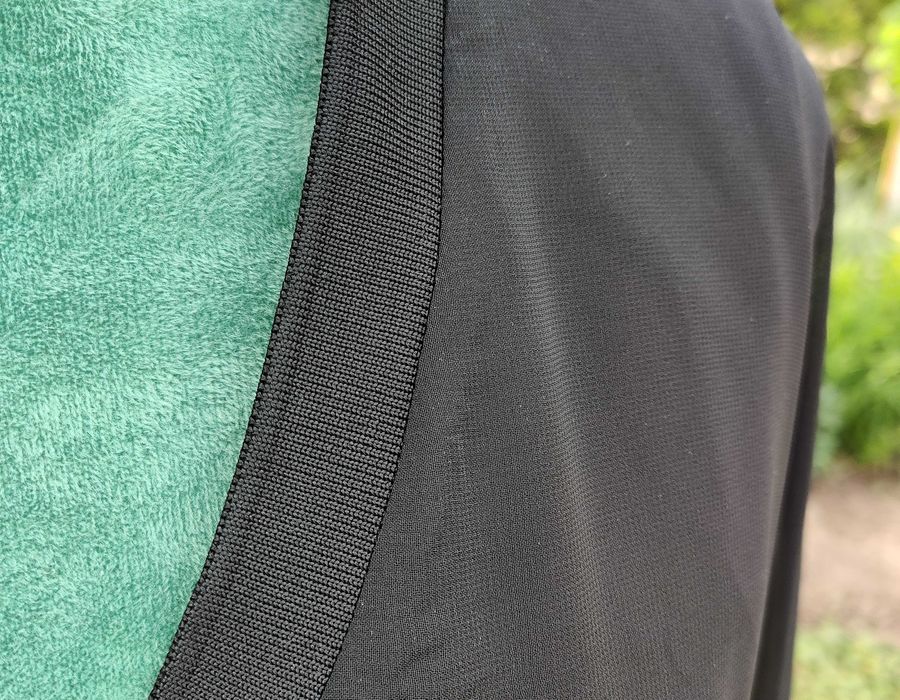 Czarna bluzka top Amisu L 40 szyfon zwiewna plus size