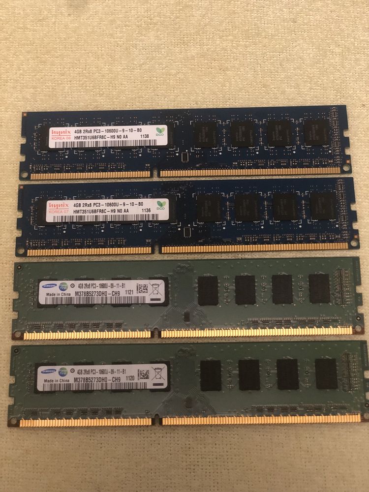 4Gb DDR3 1333/1600 Оперативная Память 4Гб для INTEL/AMD ГАРАНТИЯ!