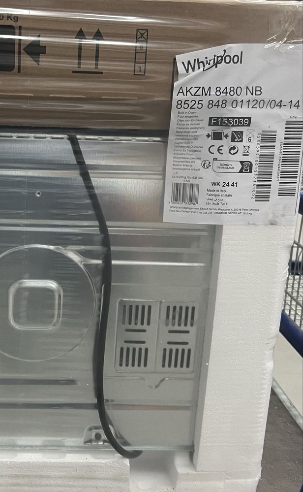 Piekarnik Whirlpool AKZM 8480 NB
