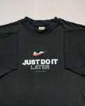 Vintage Just Do It Later Nike swoosh vintage 90’s koszulka