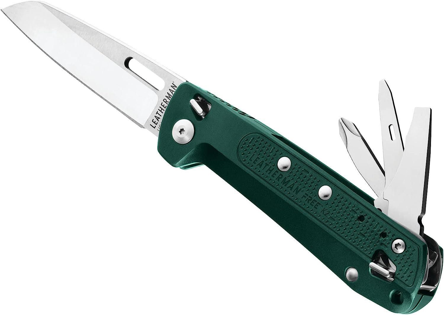 Ніж-мультитул Leatherman Free K2 Evergreen 832894