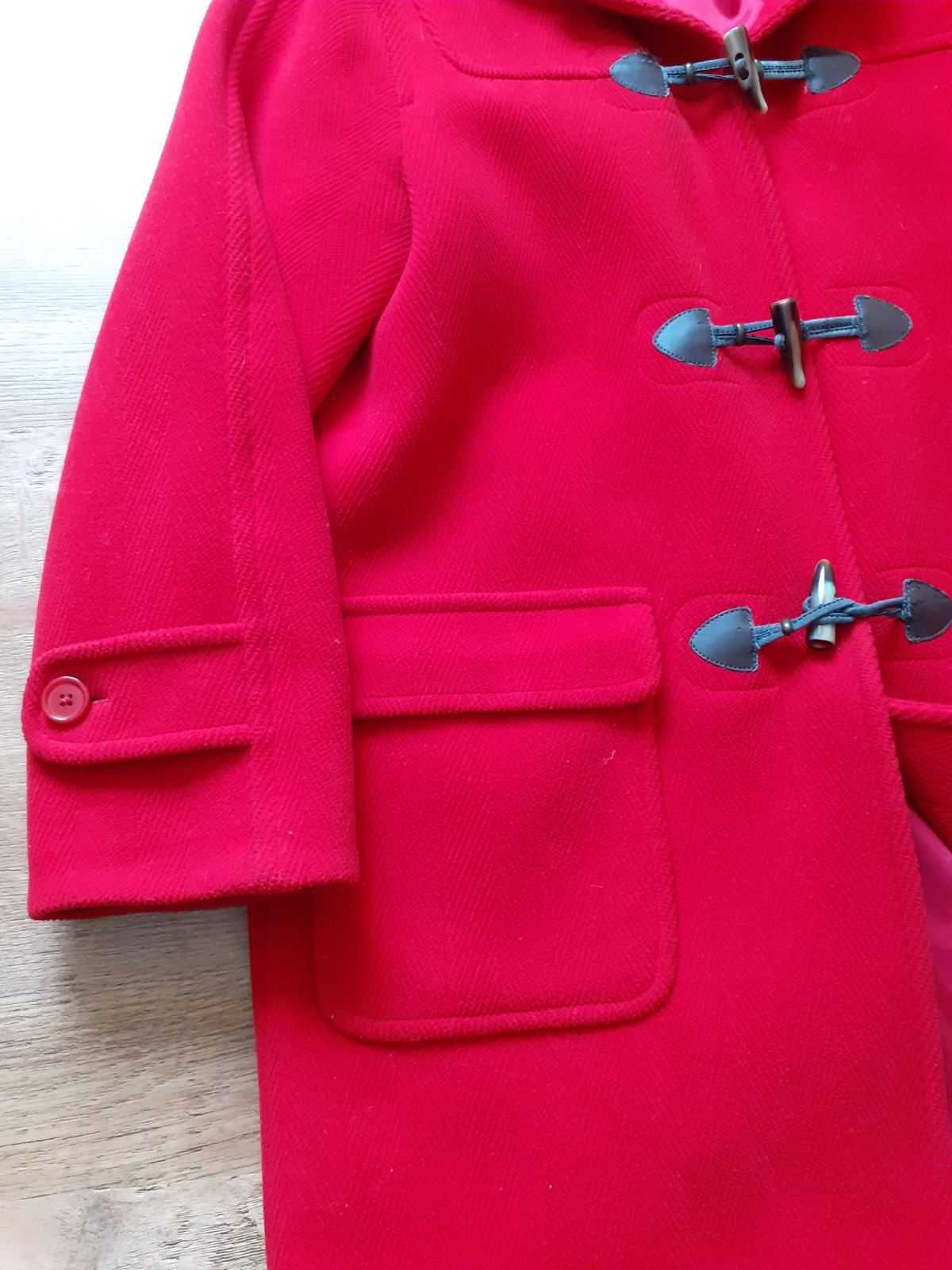 Качественное шерстяное пальто-дафлкот, от французской фирмы Antonelle