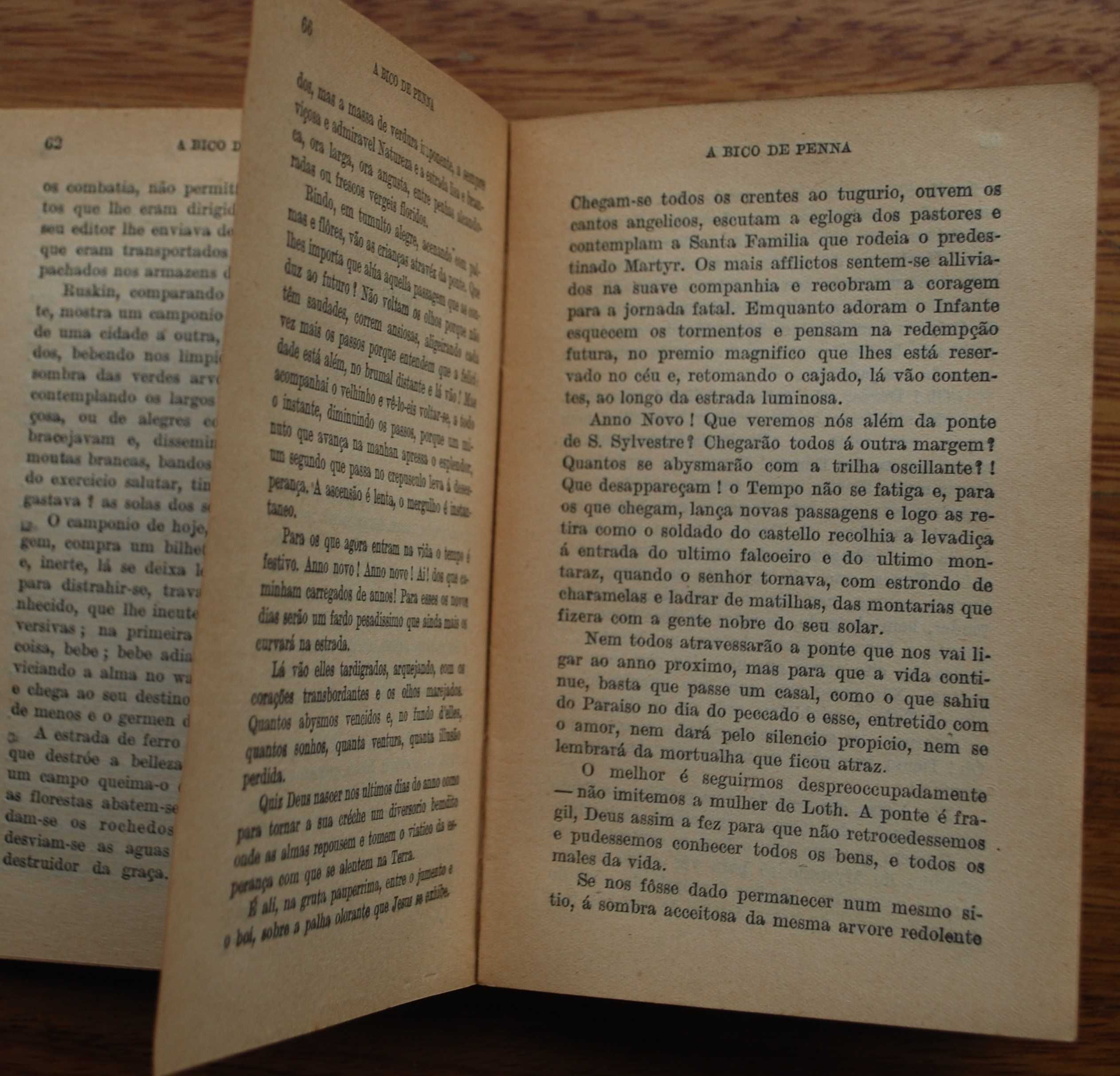 A Bico de Pena (1902/1903) de Coelho Netto - 1ª Edição 1925