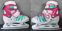 Łyżwy dziewczęce rozmiar S 30÷33 BROYX SNOWSTAR 400 PINK (X-LR478-RO+)