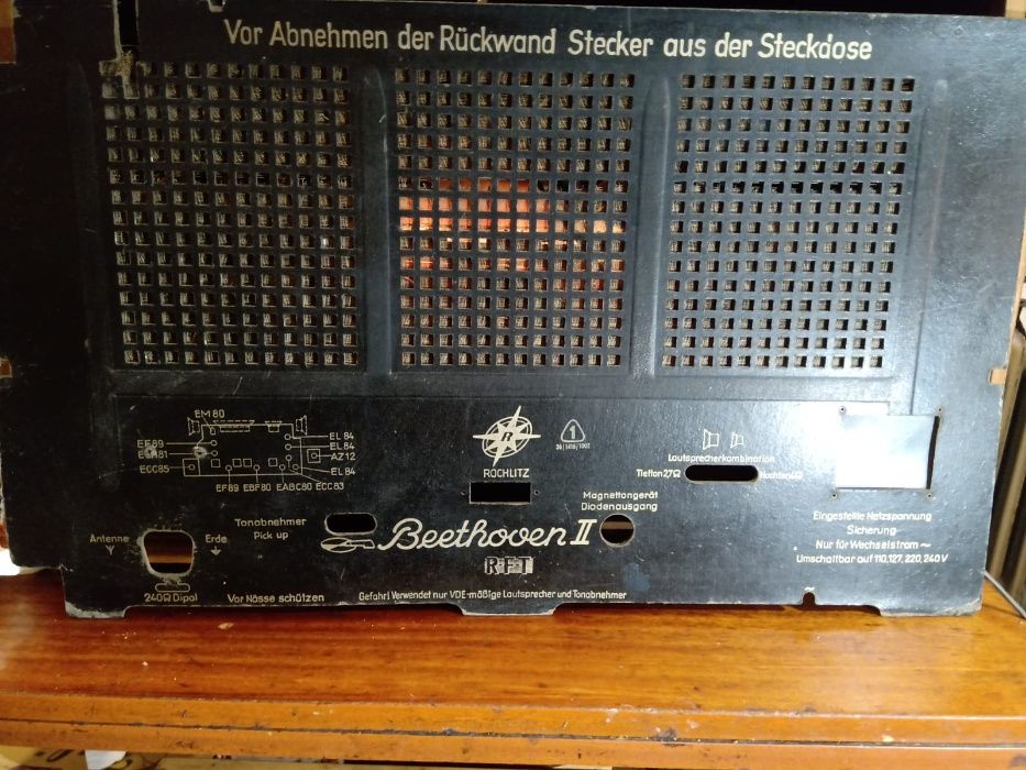 Radio lampowe Beethoven II