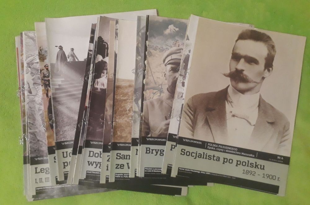 Polska Piłsudskiego kolekcja zeszyty do uzupełnienia