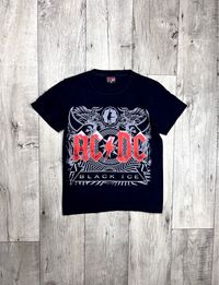 Thunder blus ac dc футболка S размер черная с принтом