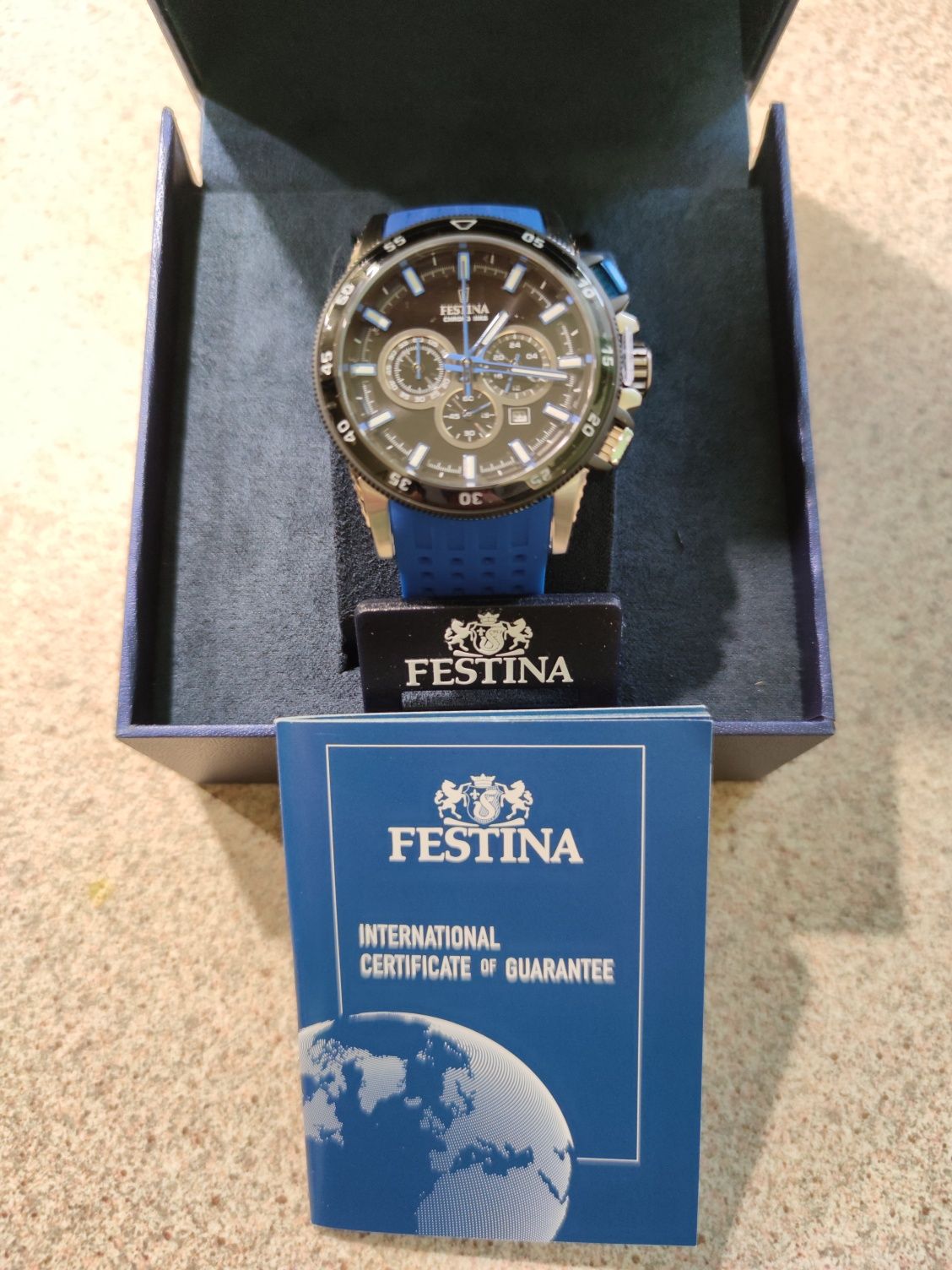 Festina F20353-7 наручные мужские часы. Гарантия