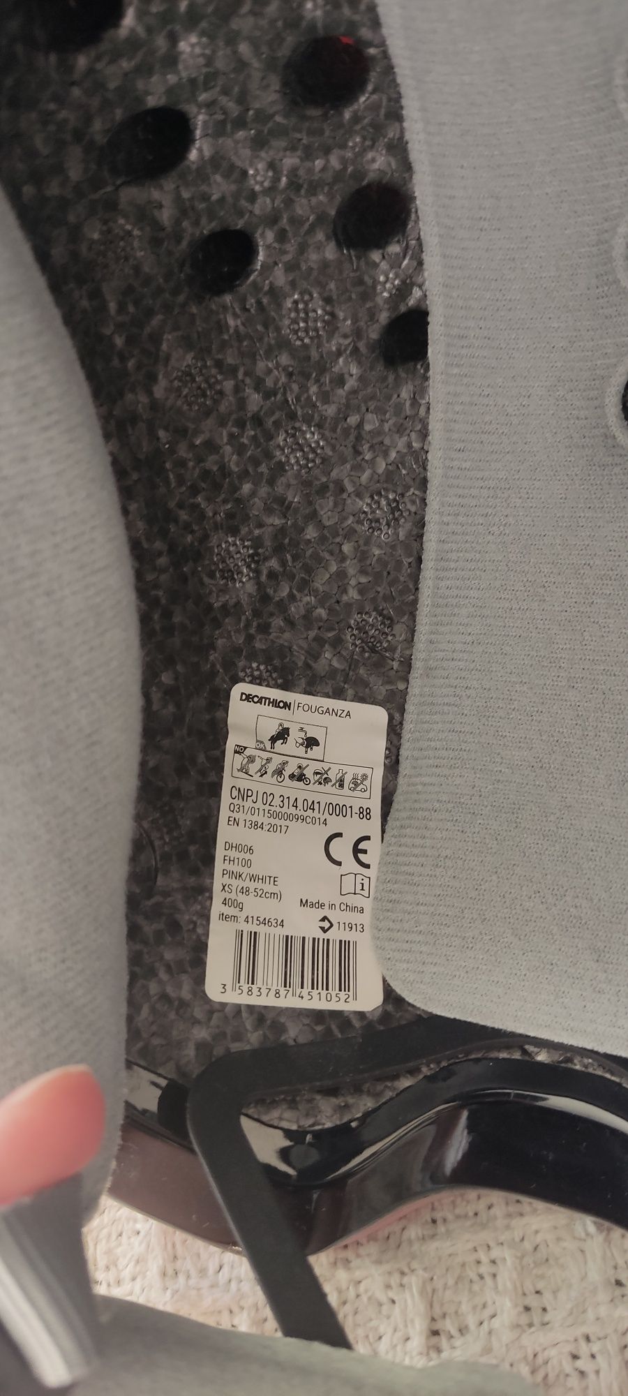 Kask jeździecki Fouganza XS