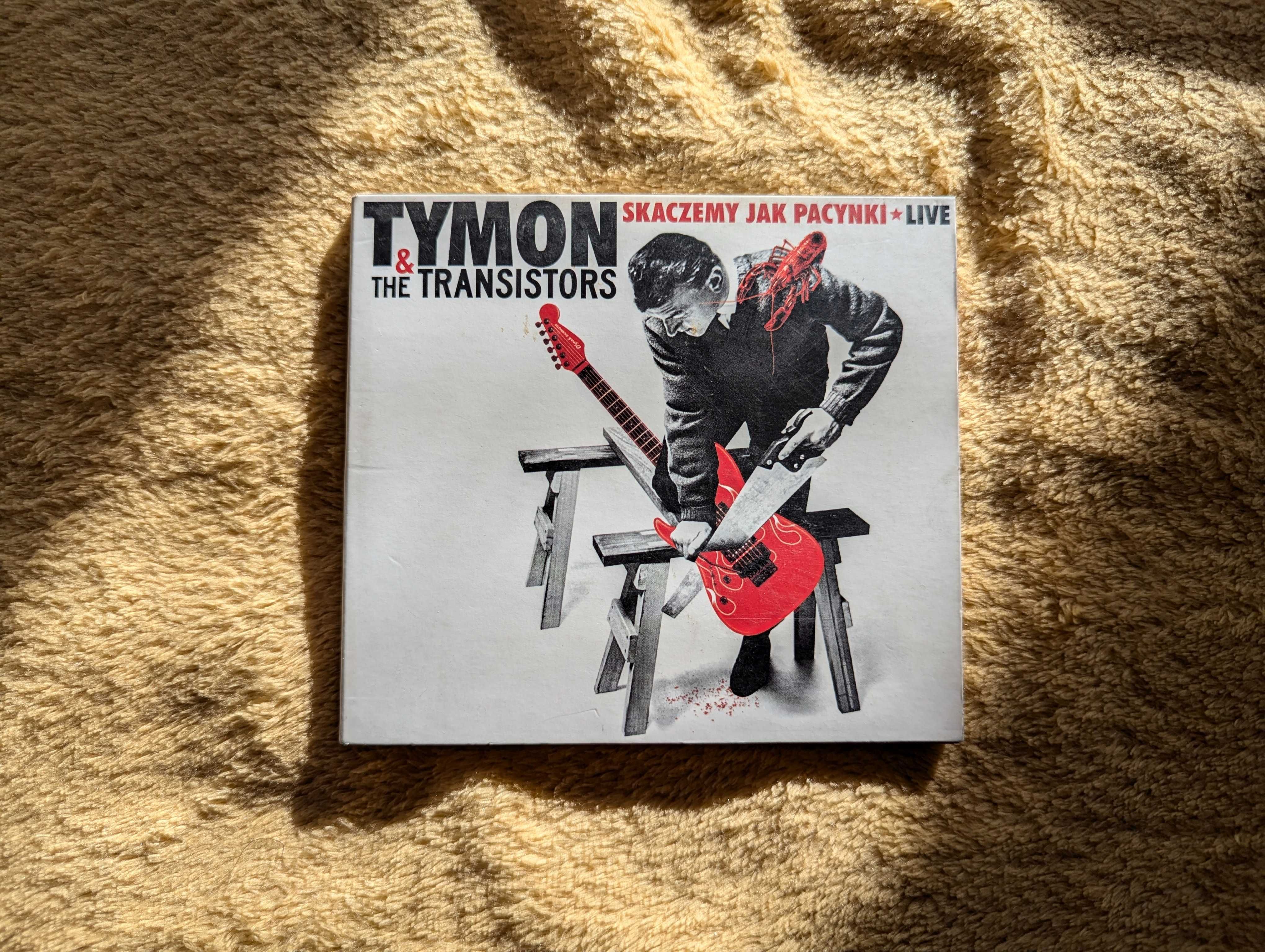 Tymon & The Transistors - Skaczemy Jak Pacynki Live Digipack Płyta CD