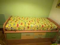 Cama dupla individual