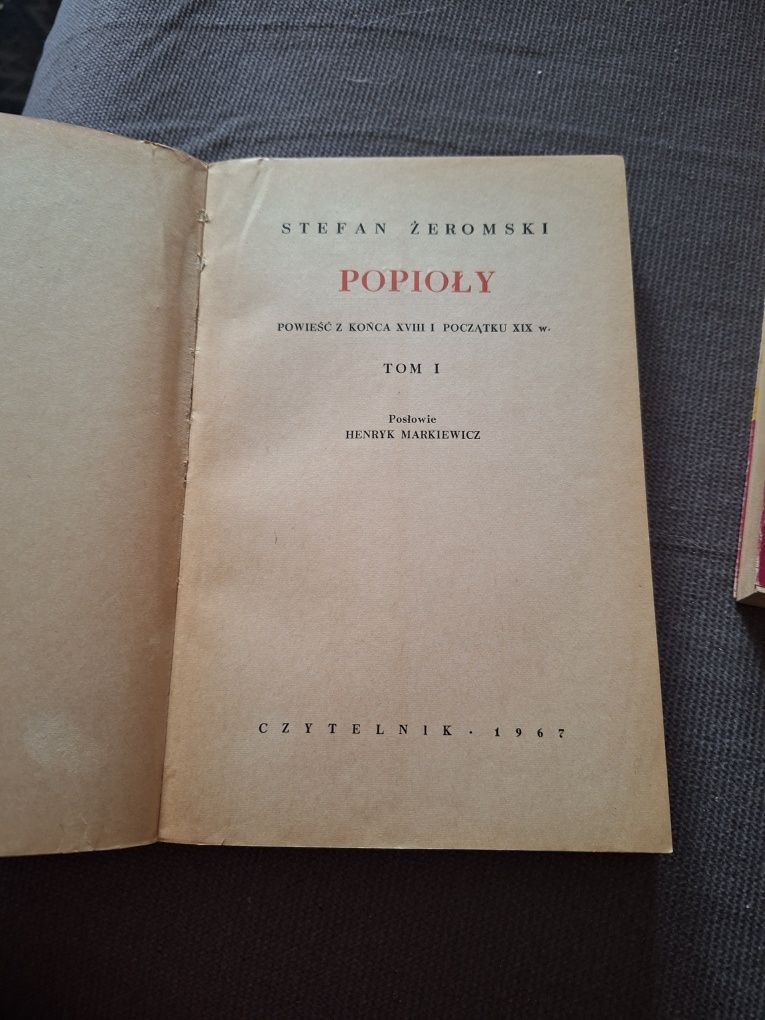 Stefan Żeromski "Popioły"
