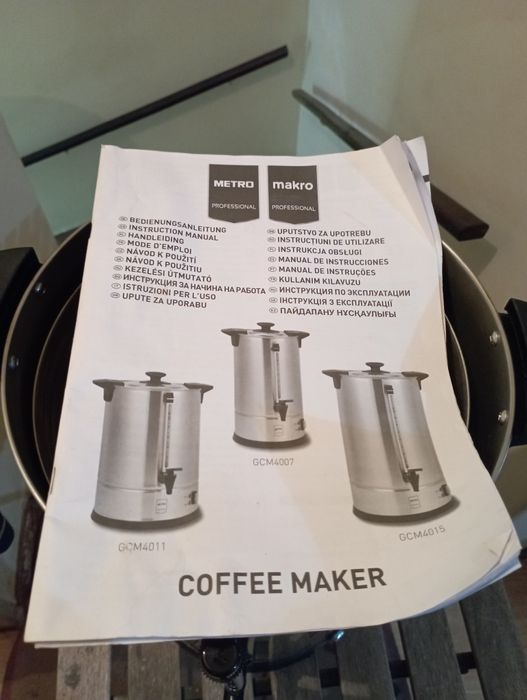 Máquina de café 15 litros