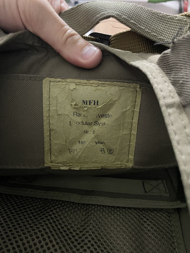Airsoft colete tactico MFH ranger molle
