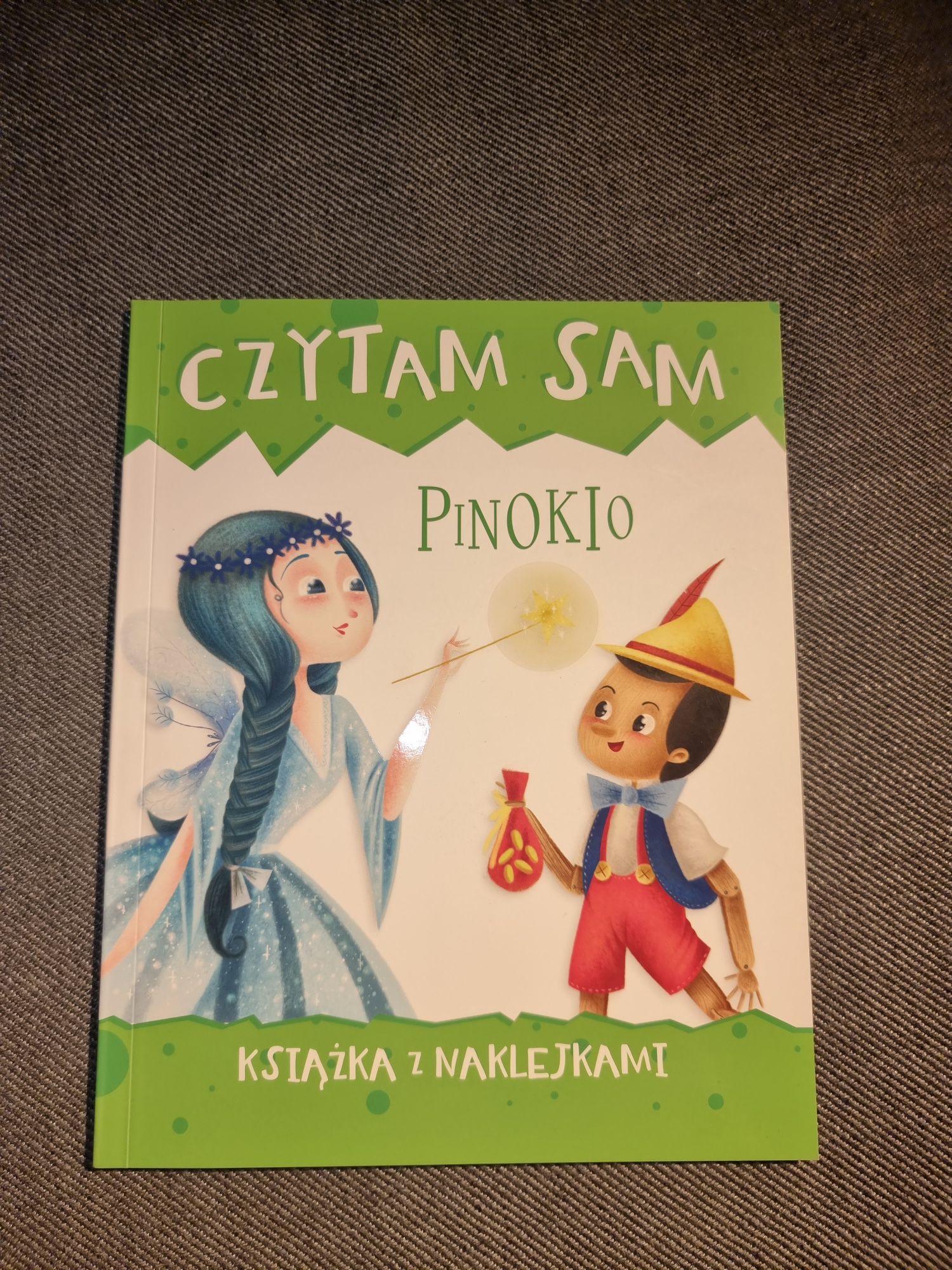 Czytam sam Pinokio z naklejkami