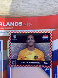 Euro 2024 Cromo Holanda Virgil Van Dijk