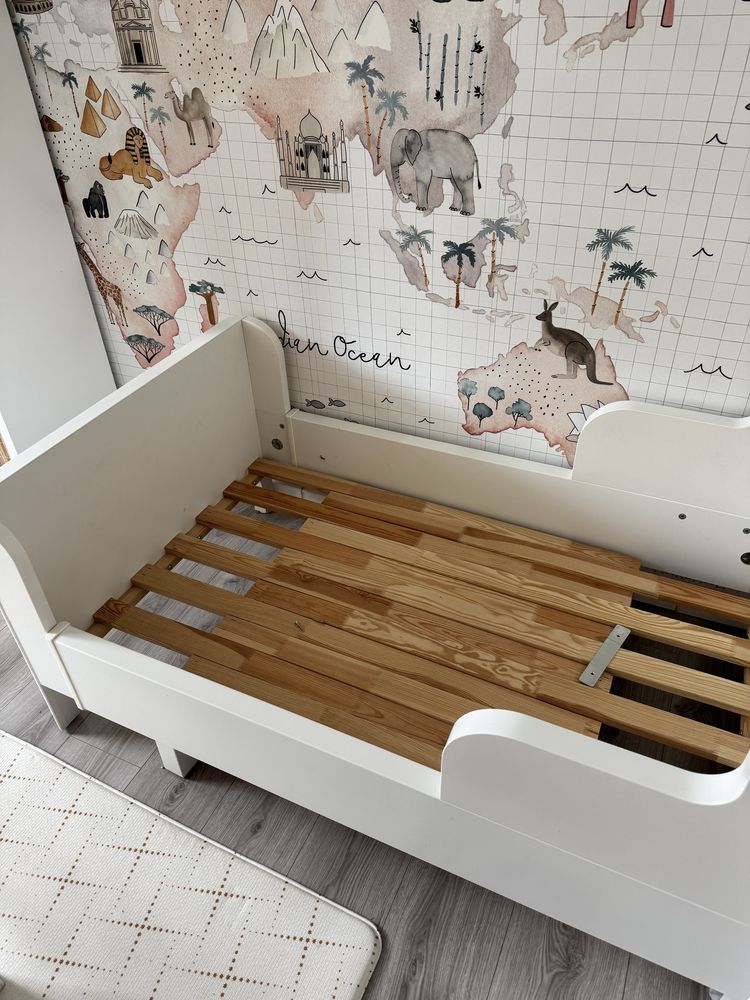 Łóżko IKEA Busunge biale
