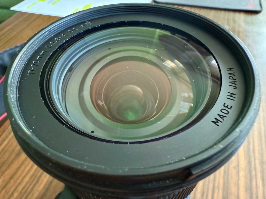 Canon 650D + obiektyw SIGMA 17-70mm 1:2.8-4 DC 72 Made in Japan