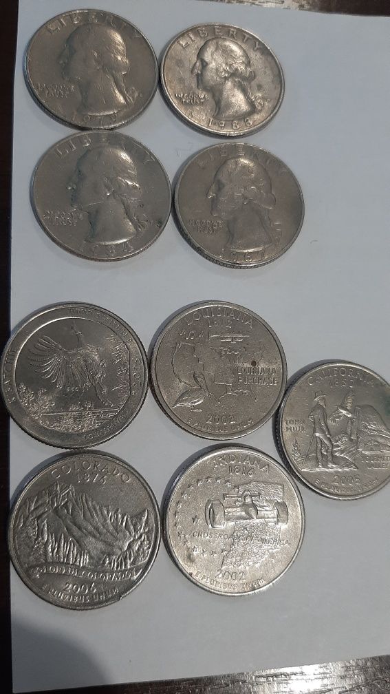 вашему вниманию Qvarter dollar цена за все 7000