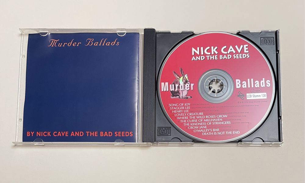 Nick Cave and The Bad Seeds Murder Ballads cd 1996