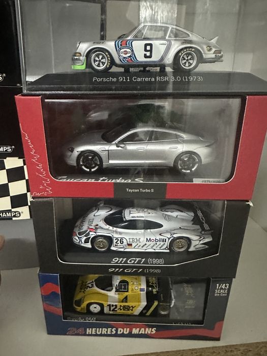Porsche e outras marcas Minichamps 1:43 apartir dos 30