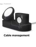 Hub ładujący Elago Trio 2 do urządzeń Apple (MagSafe) Czarny bez okabl