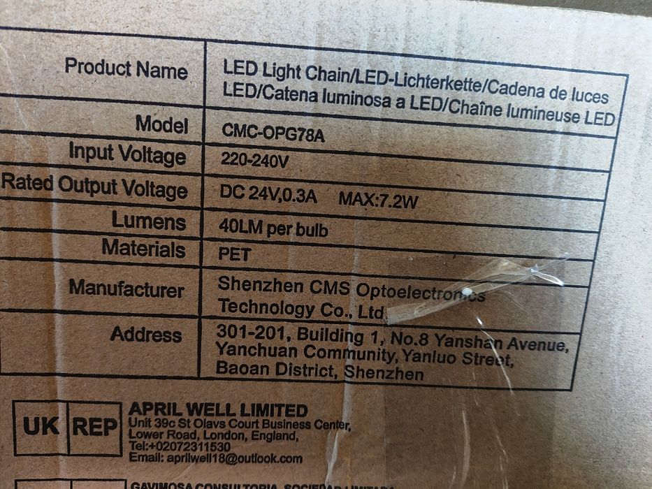 Lampki dekoracyjne LED ozdobne 78stk