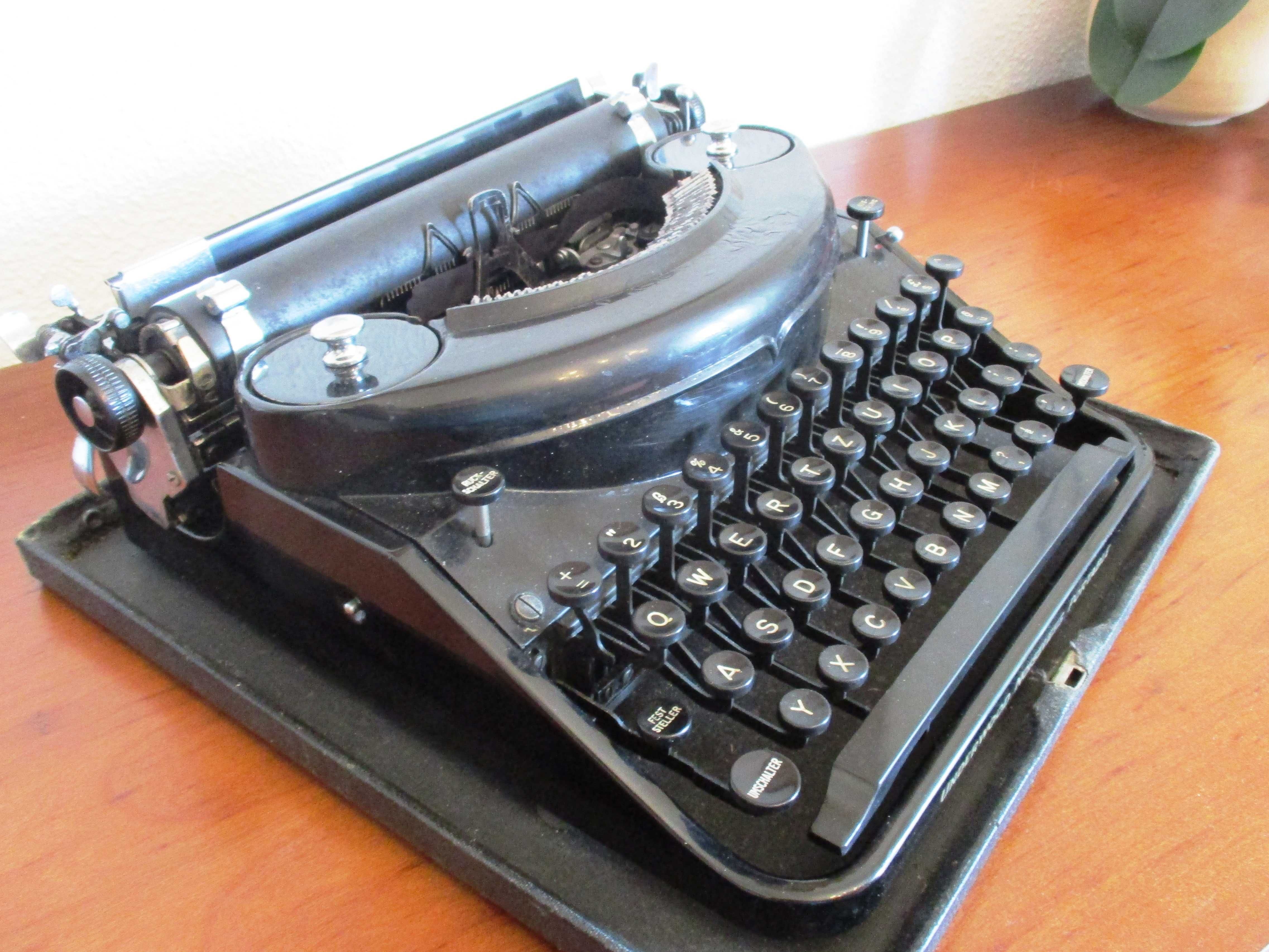 Maquina de escrever Underwood