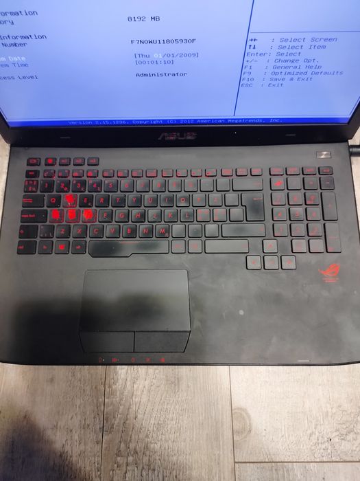 Laptop Asus Rog g751jt-t7220h