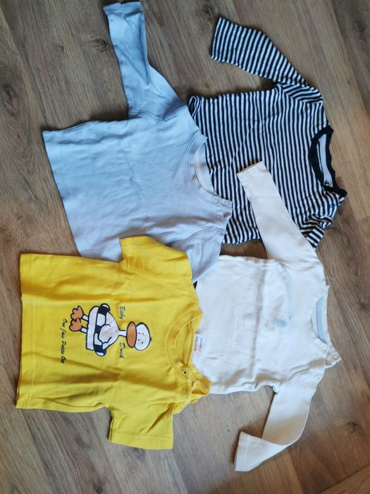 Bluzka koszulka t-shirt z długim rękawem bluzki 62 68 lupilu