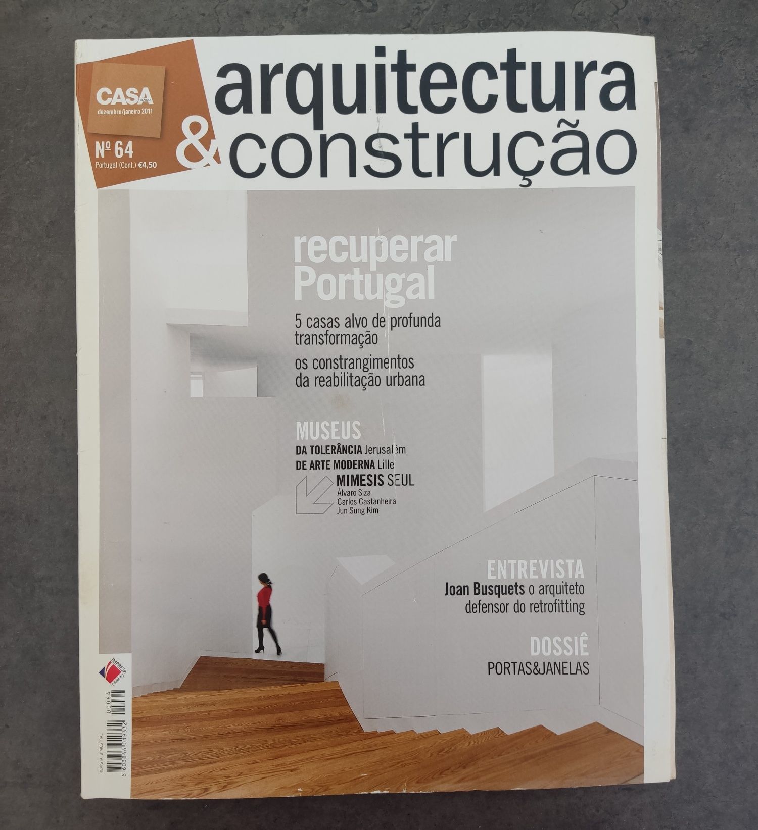 5 Revistas Arquitectura & Construção - N°64 ao N°68